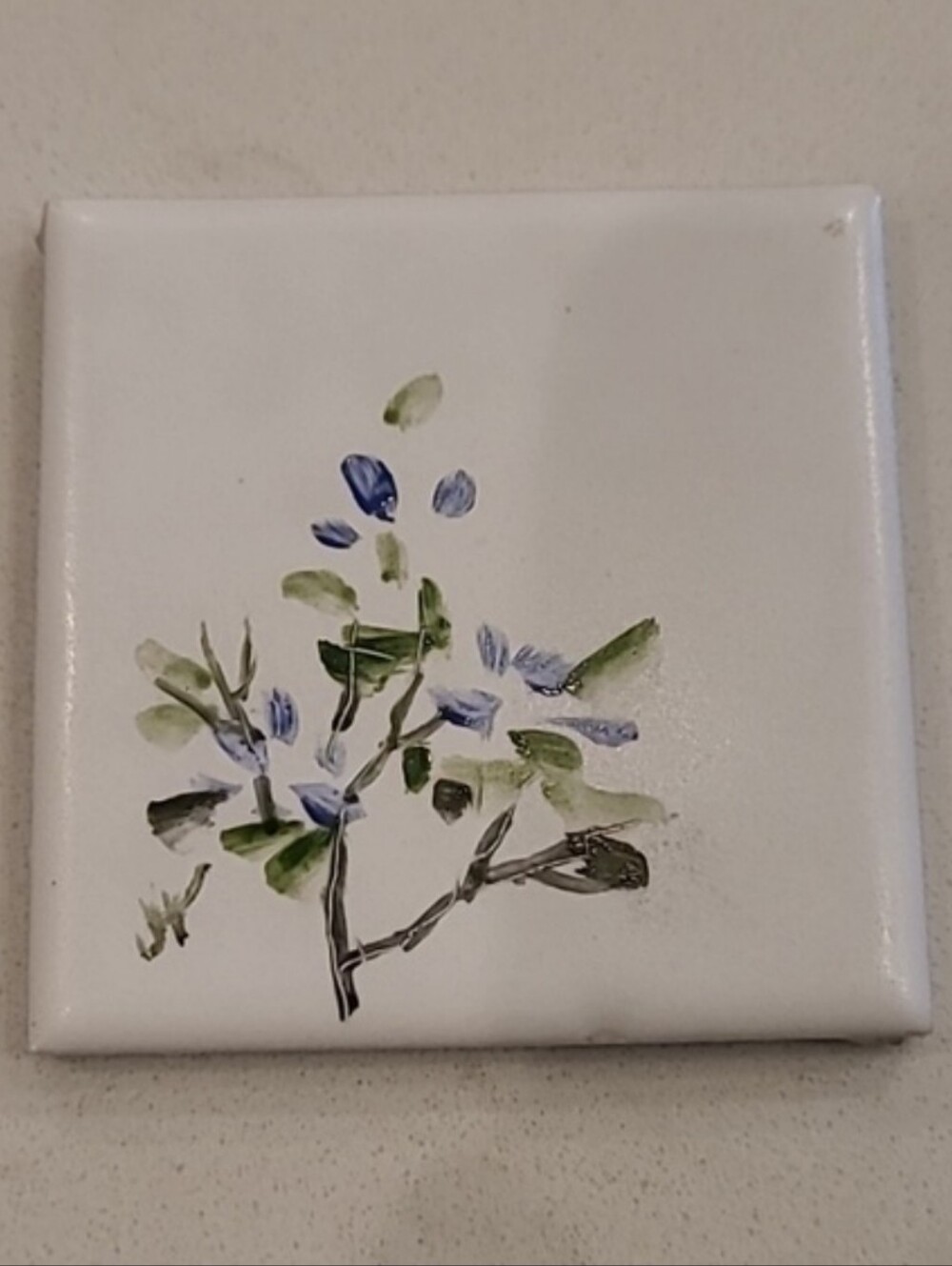 Mini Handpainted Tile